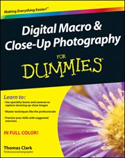 Digital Macro and Close-up Photography for Dummies cover image cdn