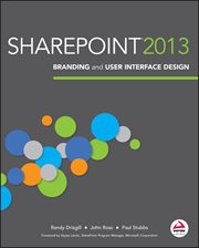 SharePoint 2013 Branding and User Interface Design cover image cdn