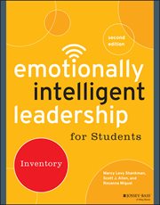 Emotionally Intelligent Leadership for Students : Inventory cover image cdn