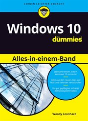 Windows 10 Alles-in-einem-Band für Dummies cover image cdn