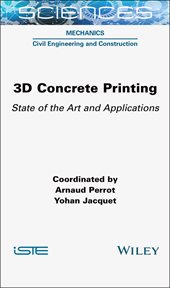3d Concrete Printing : State of the Art and Applications cover image cdn