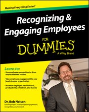 Recognizing & Engaging Employees for Dummies cover image cdn