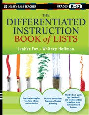 The Differentiated Instruction Book of Lists cover image cdn