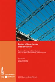 Design of Cold-formed Steel Structures : Eurocode 3: Design of Steel Structures. Part 1-3 Design of Cold-formed Steel Structures cover image cdn