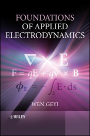 Foundations of Applied Electrodynamics cover image cdn
