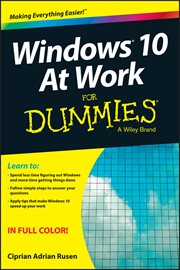 Windows 10 at Work for Dummies cover image cdn