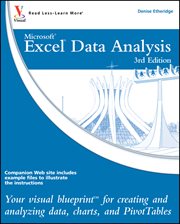 Excel Data Analysis : Your visual blueprint for creating and analyzing data, charts and PivotTables cover image cdn