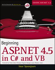 Beginning ASP.NET 4.5: in C# and VB cover image cdn