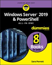 Windows Server 2019 & Powershell All-In-One for Dummies cover image cdn