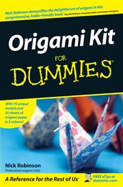 Origami Kit for Dummies cover image cdn