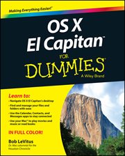 OS X El Capitan for Dummies cover image cdn