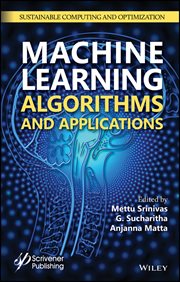 Machine Learning Algorithms and Applications cover image cdn