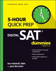 Digital SAT 5-Hour Quick Prep for Dummies cover image cdn