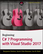 Beginning C# 7 Programming With Visual Studio 2017 cover image cdn