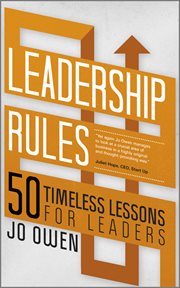 Leadership Rules : 50 Timeless Lessons for Leaders cover image cdn