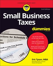 Small Business Taxes for Dummies cover image cdn