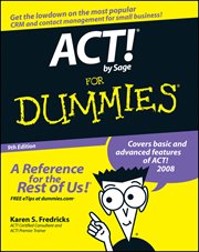 Act! By Sage for Dummies cover image cdn