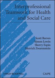 Interprofessional Teamwork for Health and Social Care cover image cdn