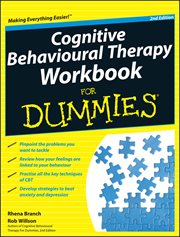 Cognitive Behavioural Therapy Workbook for Dummies cover image cdn