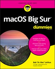 macOS Big Sur for Dummies cover image cdn