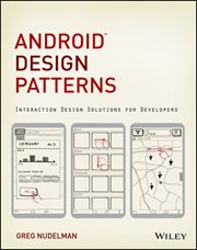 Android Design Patterns : Interaction Design Solutions for Developers cover image cdn