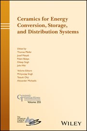 Ceramics for Energy Conversion, Storage, and Distribution Systems cover image cdn