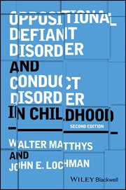 Oppositional Defiant Disorder and Conduct Disorder in Childhood cover image cdn