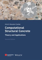 Computational Structural Concrete : Theory and Applications cover image cdn