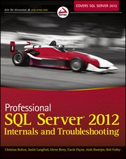 Professional SQL Server 2012 Internals and Troubleshooting cover image cdn