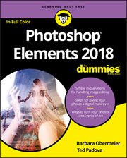 Photoshop Elements 2018 for Dummies cover image cdn