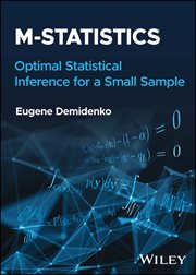 M-statistics : Optimal Statistical Inference for a Small Sample cover image cdn
