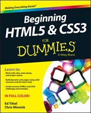 Beginning HTML5 and CSS3 for Dummies cover image cdn