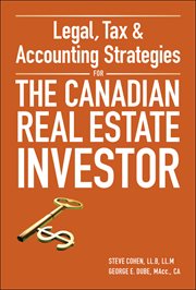 Legal, Tax and Accounting Strategies for the Canadian Real Estate Investor cover image cdn
