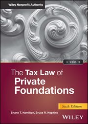 The Tax Law of Private Foundations cover image cdn