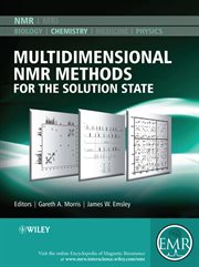 Multidimensional NMR Methods for the Solution State cover image cdn