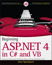 Beginning ASP.NET 4 : in C# and VB cover image cdn
