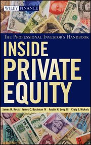 Inside Private Equity : The Professional Investor's Handbook cover image cdn