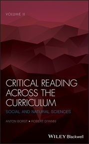 Critical Reading Across the Curriculum, Volume 2 : Social and Natural Sciences cover image cdn