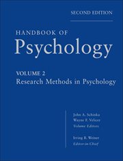Handbook of Psychology, Research Methods in Psychology cover image cdn