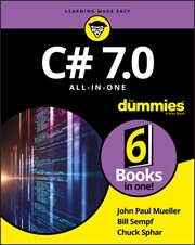 C# 7.0 All-in-One for Dummies cover image cdn