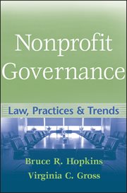 Nonprofit Governance : Law, Practices, and Trends cover image cdn