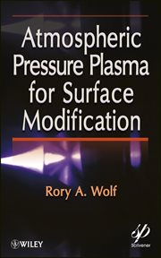Atmospheric Pressure Plasma for Surface Modification cover image cdn