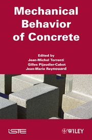 Mechanical Behavior of Concrete cover image cdn