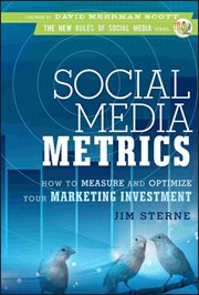 Social Media Metrics : How to Measure and Optimize Your Marketing Investment cover image cdn