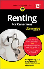 Renting for Canadians for Dummies cover image cdn