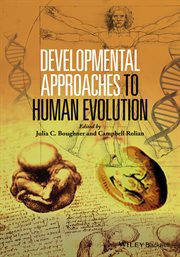 Developmental Approaches to Human Evolution cover image cdn