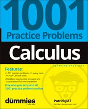 Calculus: 1001 Practice Problems for Dummies cover image cdn