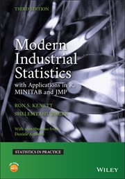 Modern Industrial Statistics : With Applications in R, MINITAB, and JMP cover image cdn