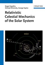 Relativistic Celestial Mechanics of the Solar System cover image cdn