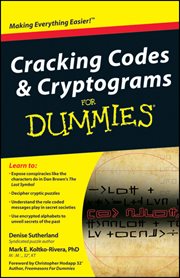 Cracking Codes and Cryptograms for Dummies cover image cdn